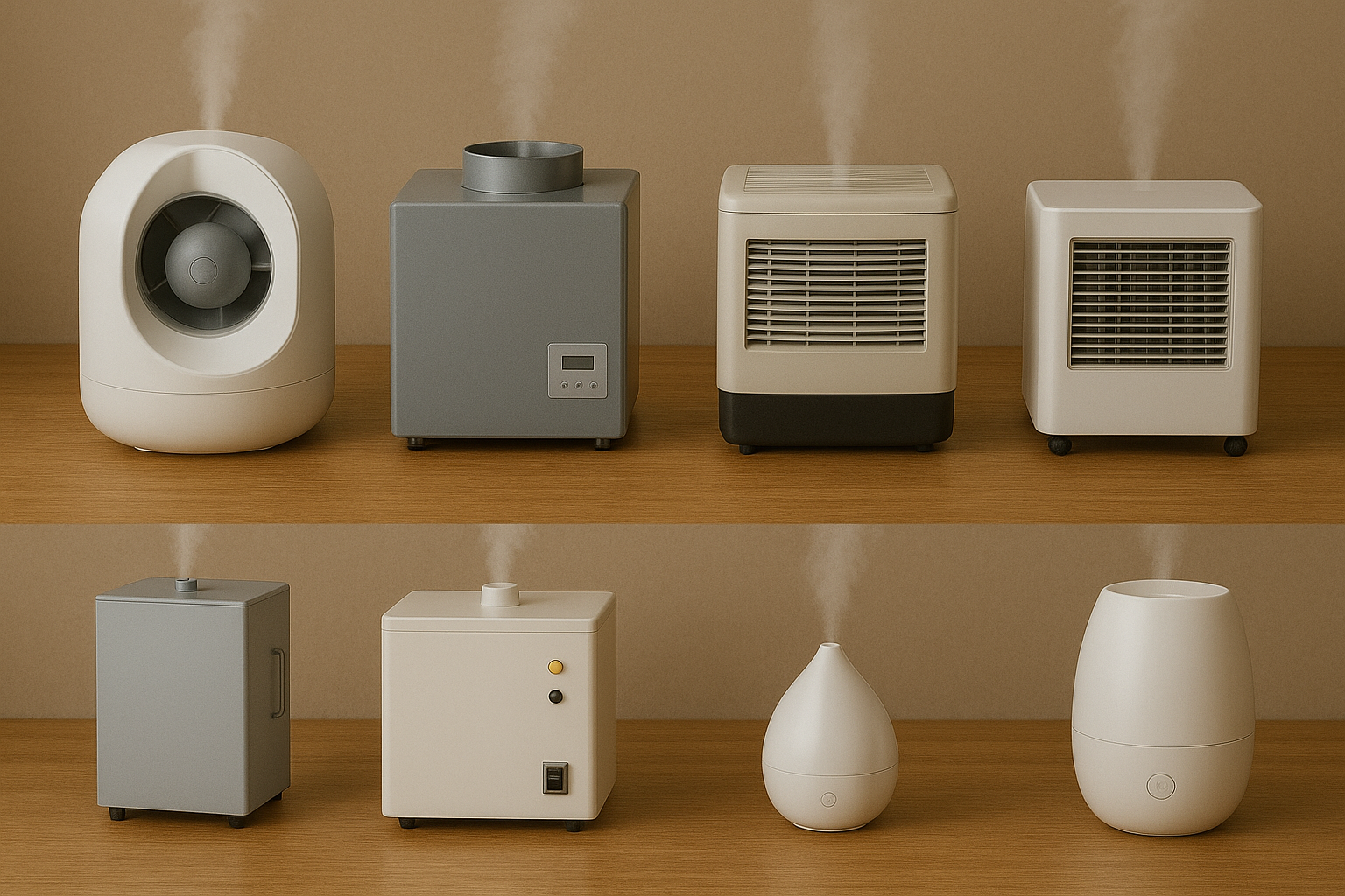 room humidifier unit for maintaining indoor humidity levels