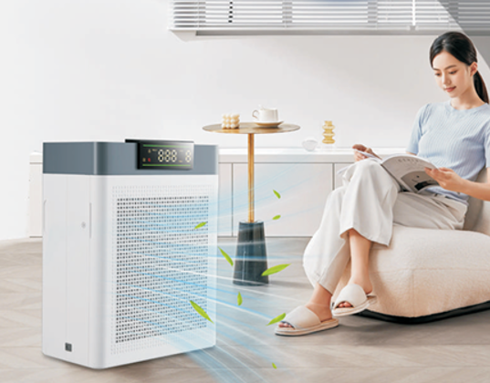 air purifier installation project by humidity.ae in UAE