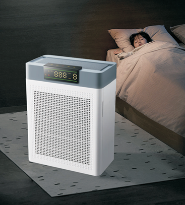 indoor air cleaning system for dust and allergen removal