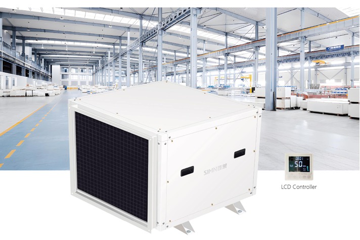 industrial dehumidifier unit for indoor humidity control