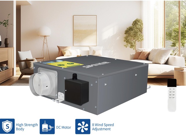 Speed Inverter Low Noise Ventilation in dubai